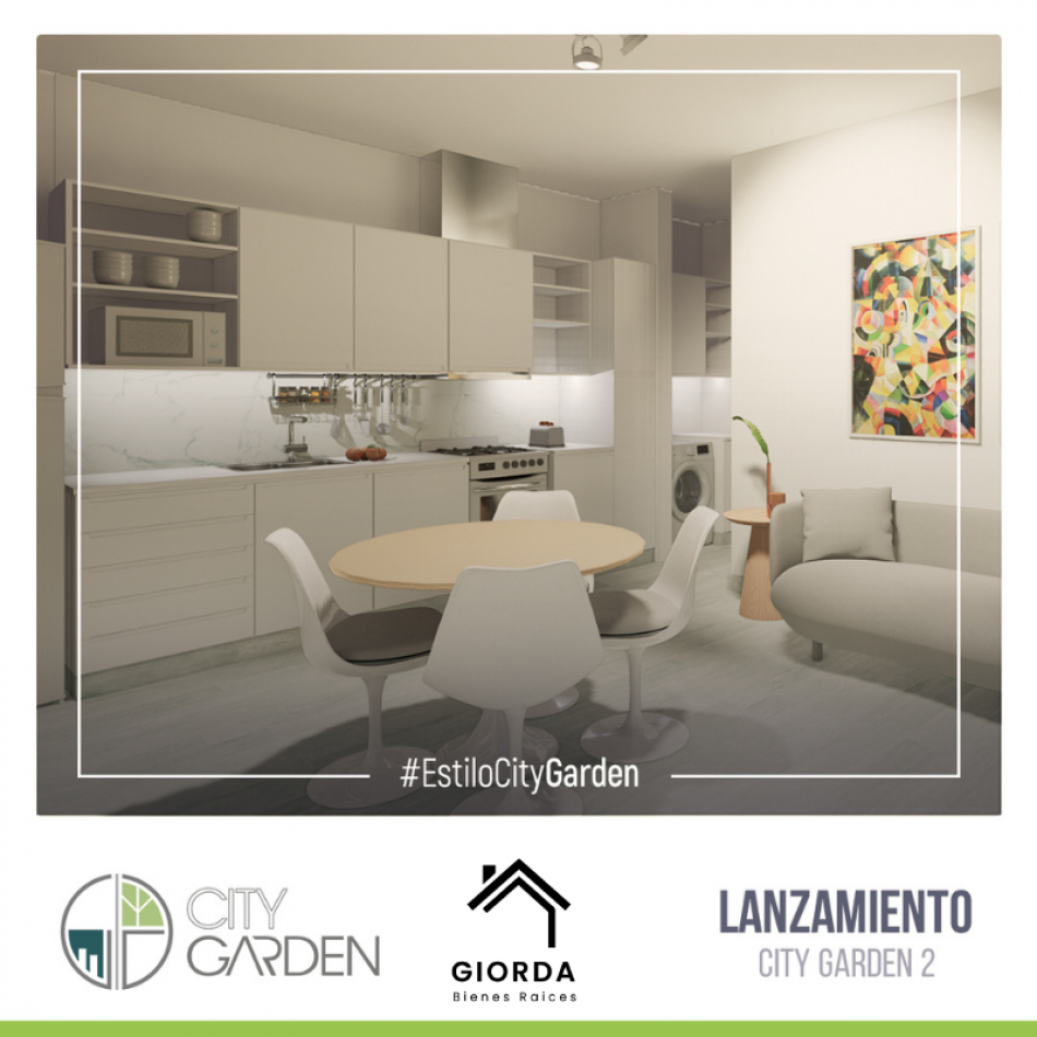VENDE: Nuevo lanzamiento City Garden 2, calle 25 de mayo