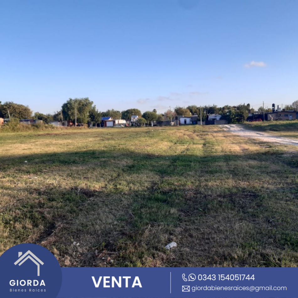 VENDE: TERRENOS FINANCIADOS Avda Churruarin.