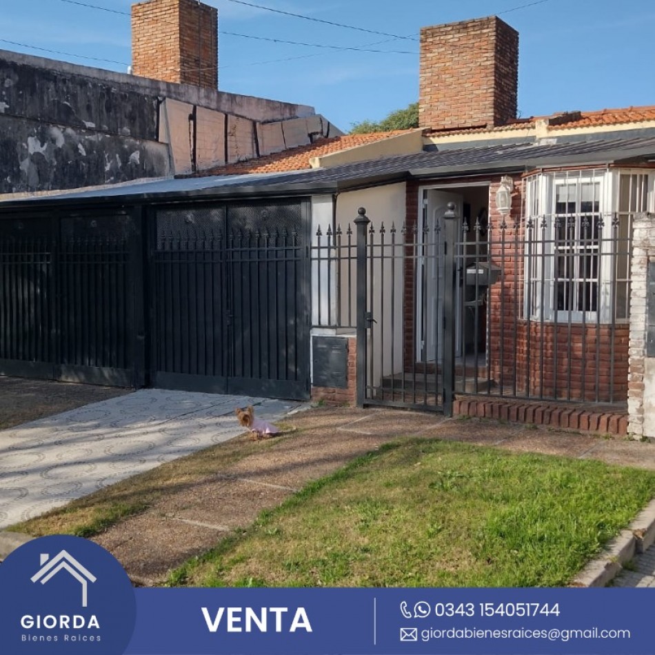 VENDE: Casa zona Gobernador Crespo y Blas Parera,