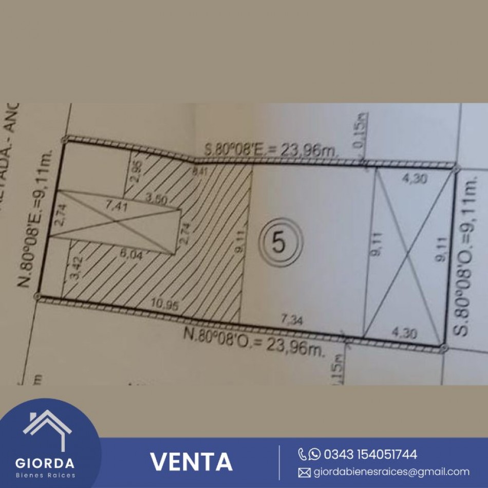 VENDE: Casa zona Gobernador Crespo y Blas Parera,