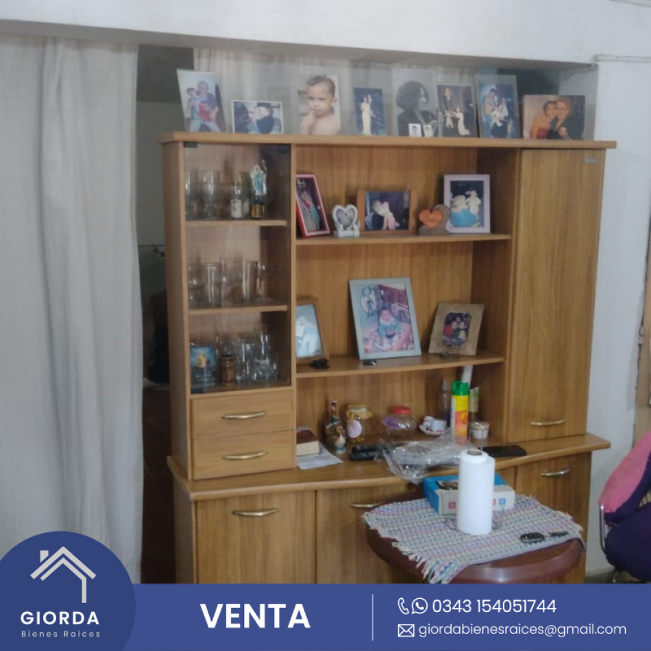VENDE: Casa calle Jose Maria Paz, dos dormitorios