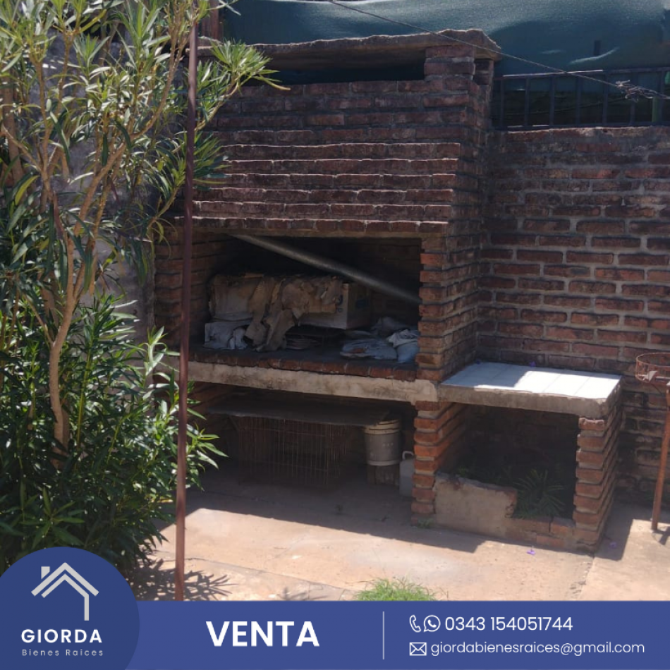 VENDE: Casa calle Jose Maria Paz, dos dormitorios