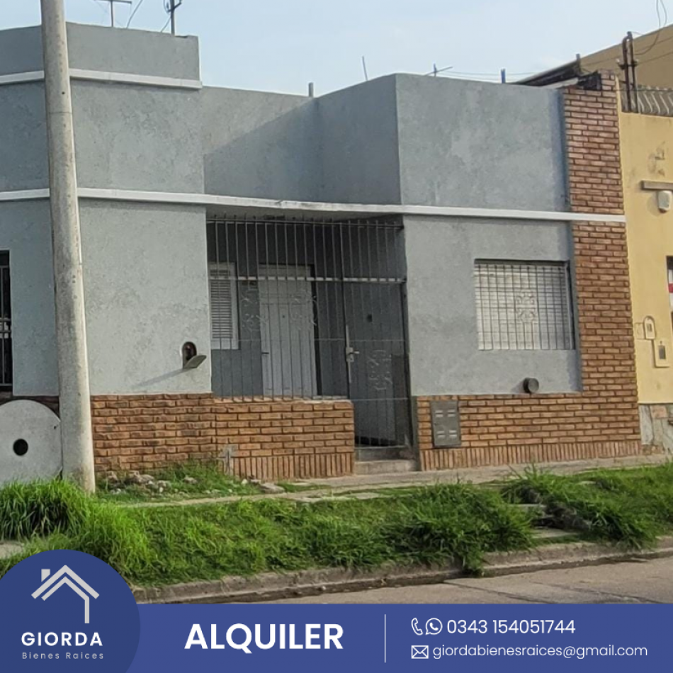 ALQUILO CASA DE 2 DORMITORIOS PARA INGRESAR EN JUNIO