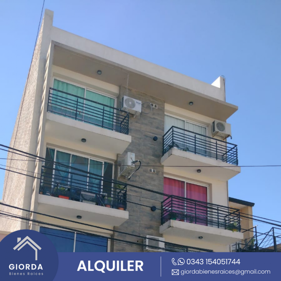 ALQUILER: Departamento centrico, calle Bavio z/OSECAC.