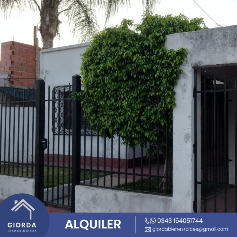 ALQUILA: Casa tres dormitorios calle Florencio Sanchez