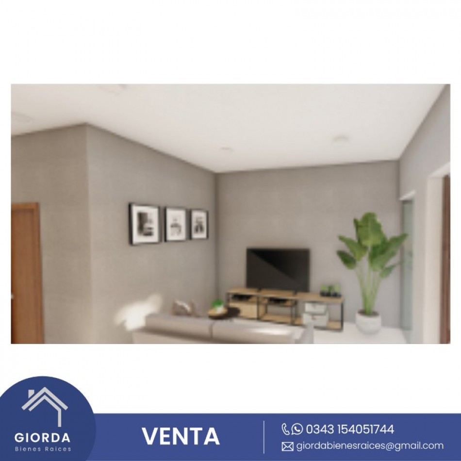 VENDE: Casas en construccion.  Un dormitorio