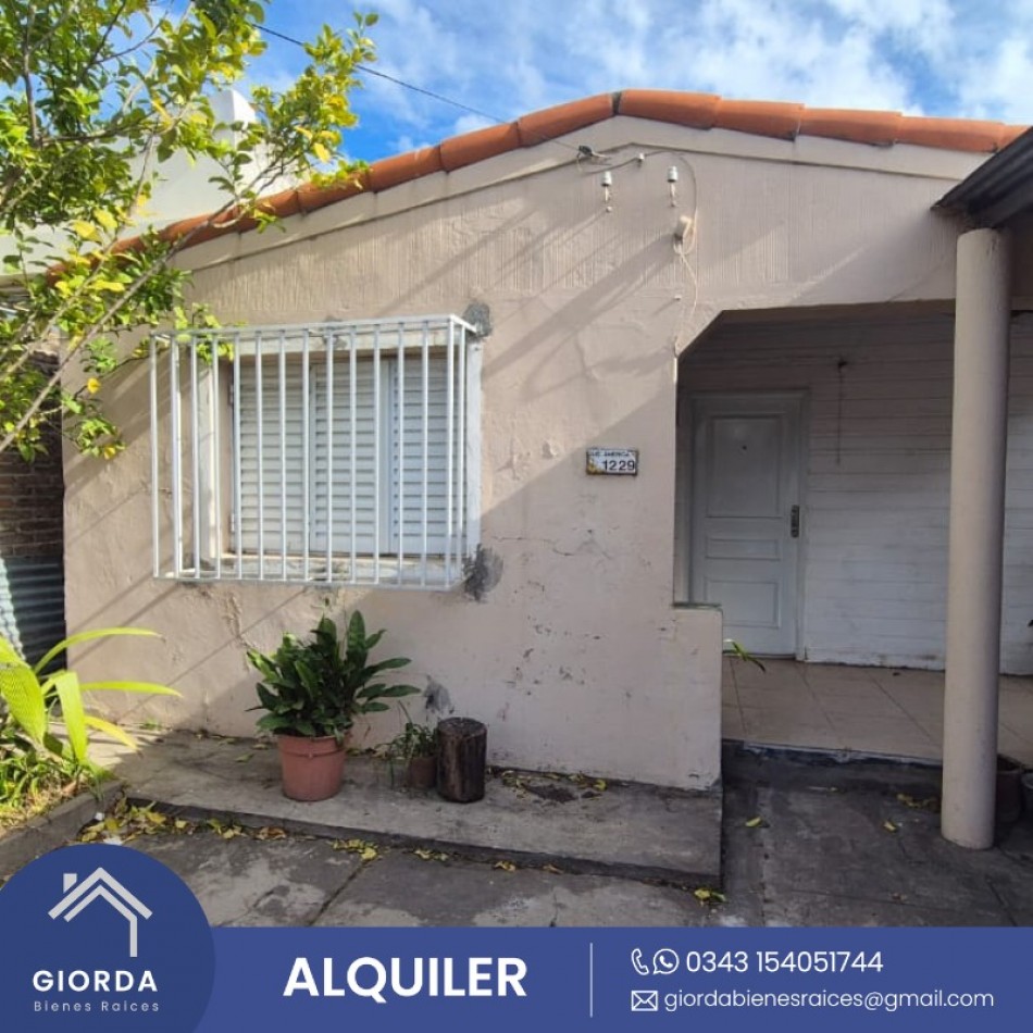¡ALQUILER! CASA 2 DORMITORIOS  ZONA ALTE BRONW Y SUDAMERICA
