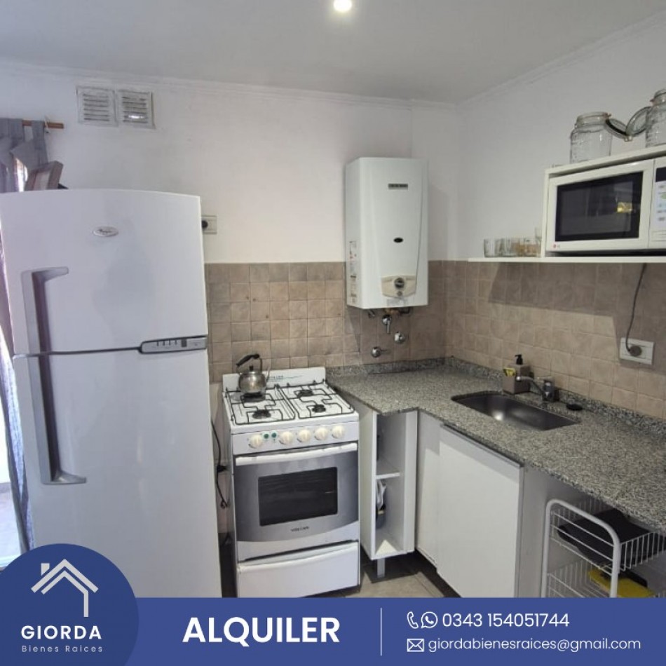 ALQUILER! DEPARTAMENTO AMOBLADO 1 DORMITORIO - ZONA BAR MAIPU