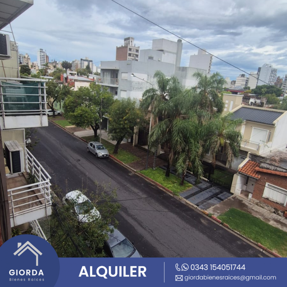 ALQUILA: Departamento Zona centro / parque
