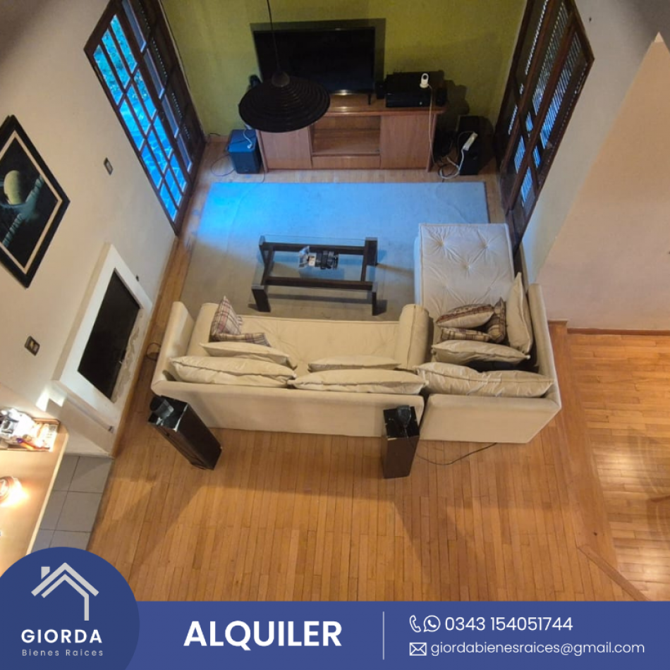 ALQUILA: Casa en zona norte.