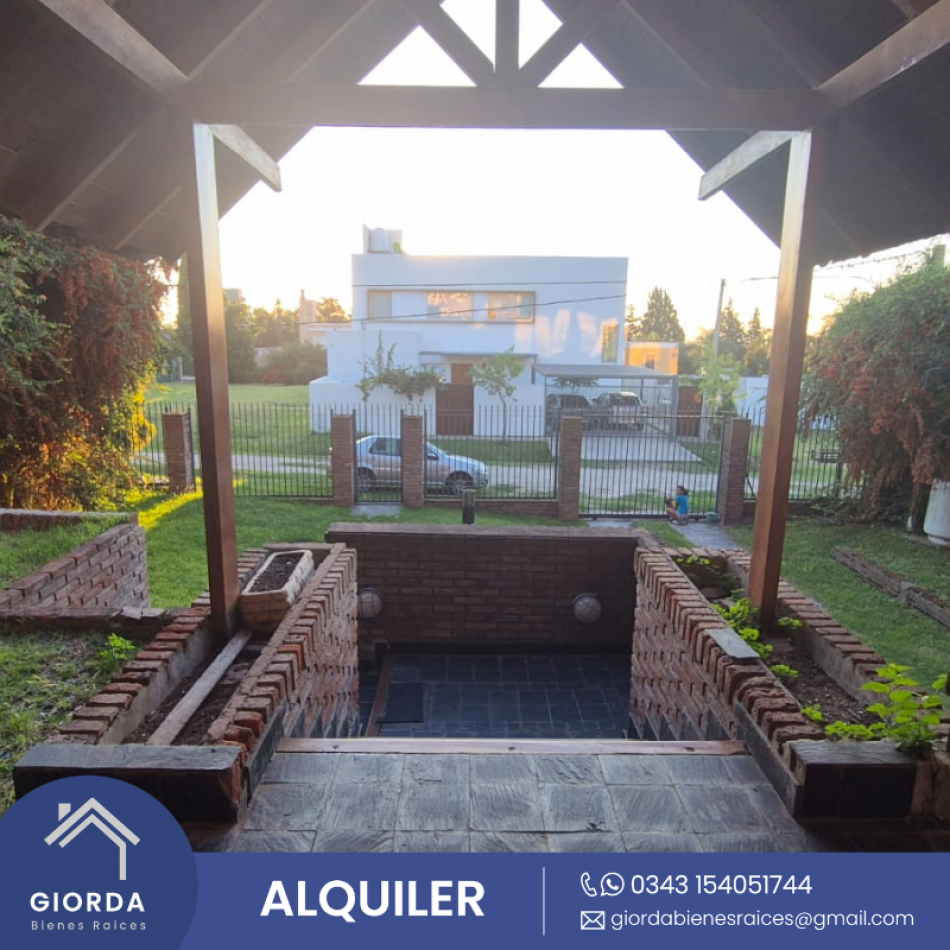 ALQUILA: Casa en zona norte.