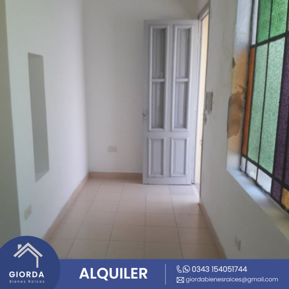 ALQUILA: Monoambiente Avenida Ramirez zona Laurencena