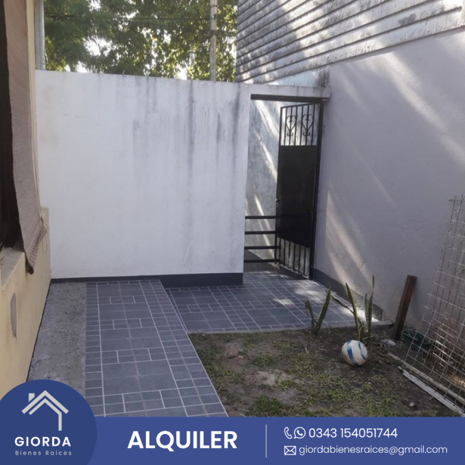 ALQUILA: Monoambiente Avenida Ramirez zona Laurencena