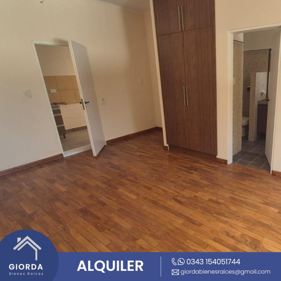 ALQUILA: Departamentos un dormitorio zona centrica, calla Alem entre Pte. Ilia e Irigoyen