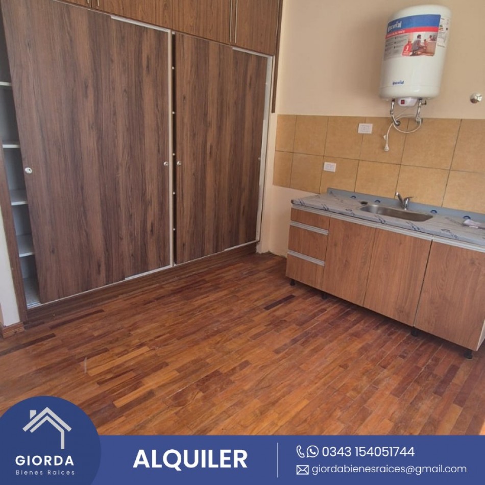 ALQUILA: Departamentos un dormitorio zona centrica, calla Alem entre Pte. Ilia e Irigoyen