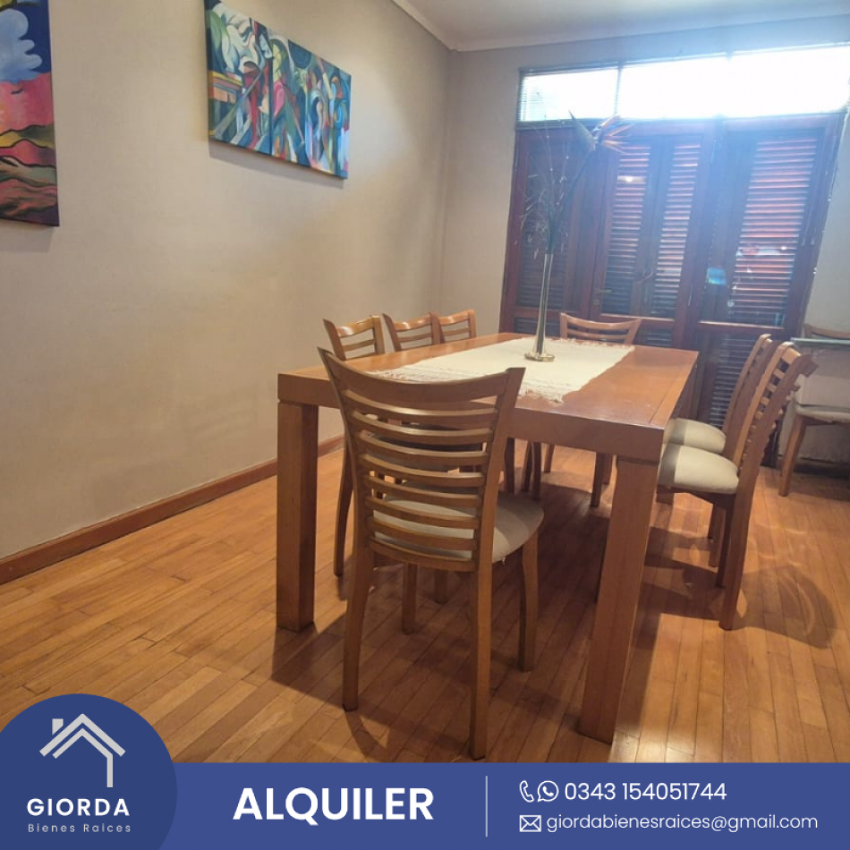 ALQUILA: Casa en zona norte 